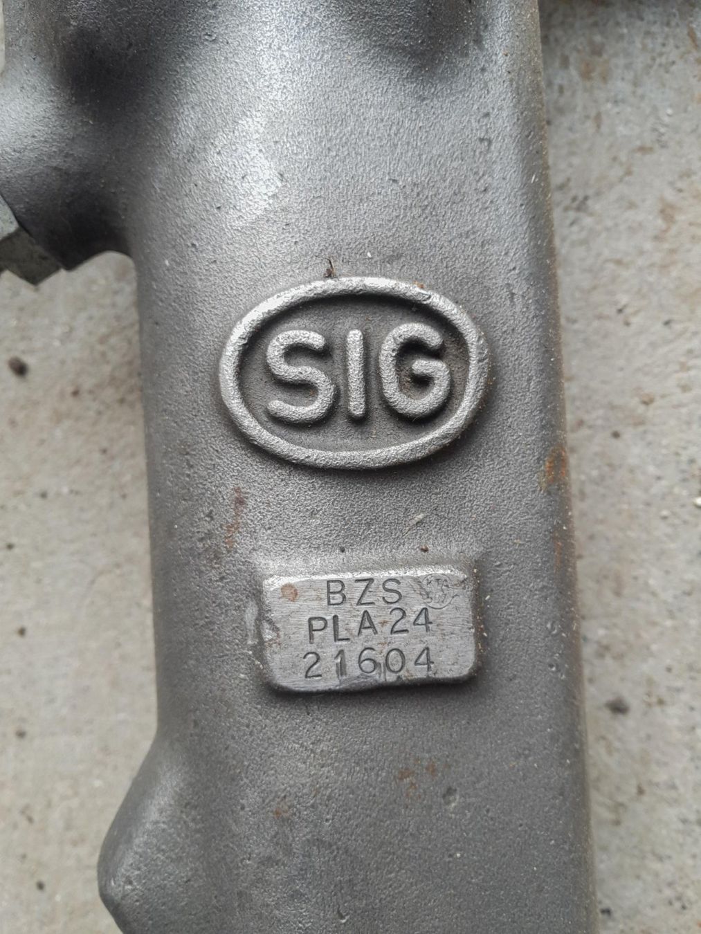Bagger: SIG Lufthammer – Defekt aus Grosswangen von claas-jaguar 1