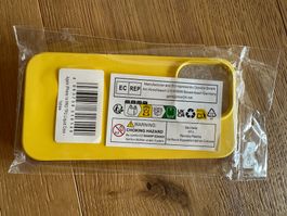 Hülle - Apple iPhone 14 Pro Liquid Case gelb