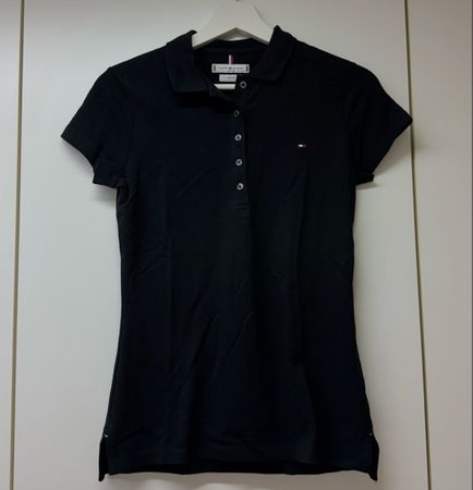 Tommy Hilfiger Damen Poloshirt schwarz, Grösse XS