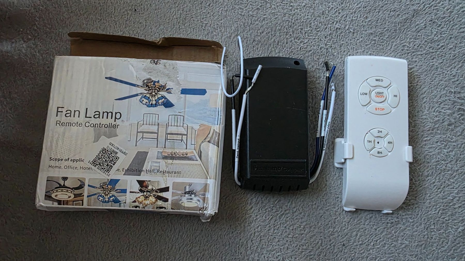 Lampes: Kit de télécommand pour ventilateur de plafond avec lampe – D'occasion à Bionnens par Meg011 1