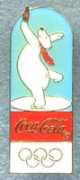 Coca Cola Eisbär  Eiskunstlauf