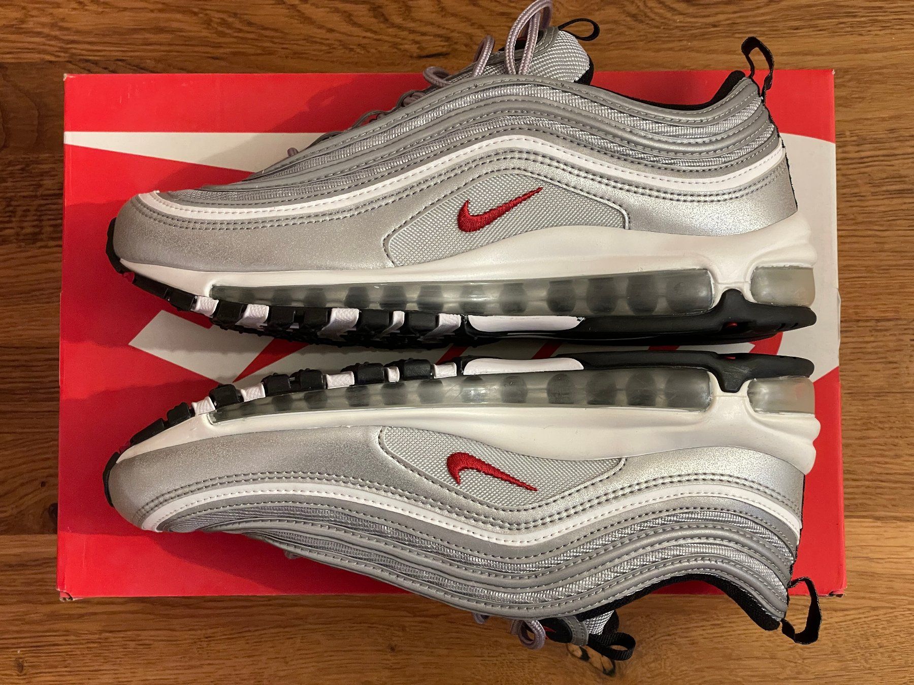 Nike Scarpe da uomo: Nike Air Max 97 OG Silver Bullet 2016  | 42.5 9 – Nuovo e nell'imballaggio originale da Schaffhausen venduto da mar_mfl9 2
