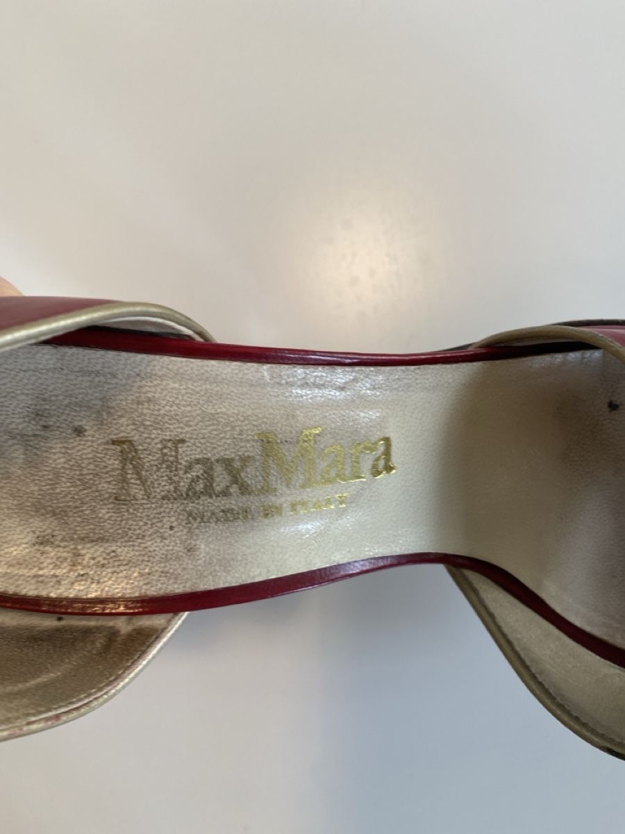 Max Mara Scarpe da donna: Sandales Max Mara Vintage – Usato da Lausanne venduto da vinbama 3