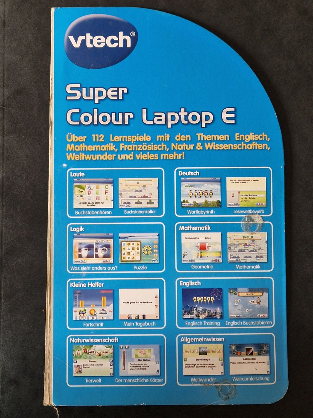 Vtech Jouets: VTech Super Colour Laptop E Lerncomputer, guter Zustand – D'occasion à Nänikon par kriki 6