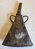 Antike Pulverflasche Messing – Osmanisch / Balkan