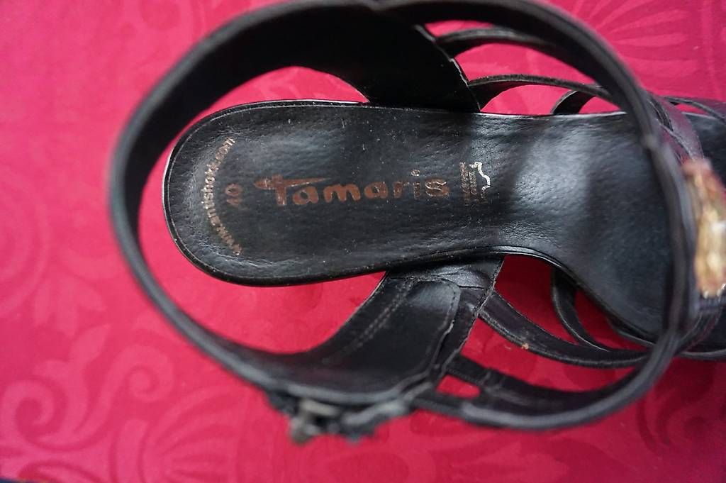Tamaris Scarpe da donna: Tamaris Gr. 40 Sandalen – Usato da Luterbach venduto da Eggenschw5 4