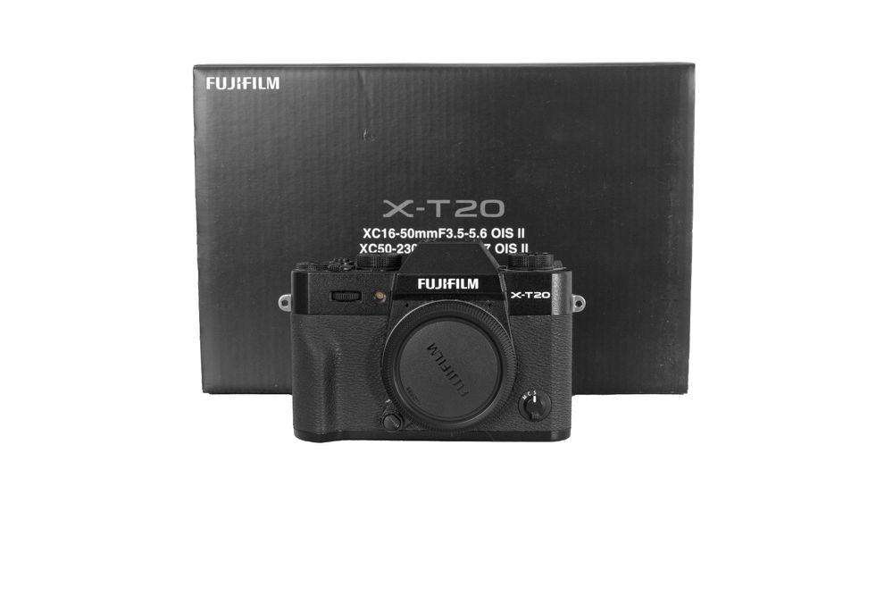 FUJIFILM X-T20 Body Schwarz Geräuse Kamera Fuji XT20 (Gebraucht) in ...