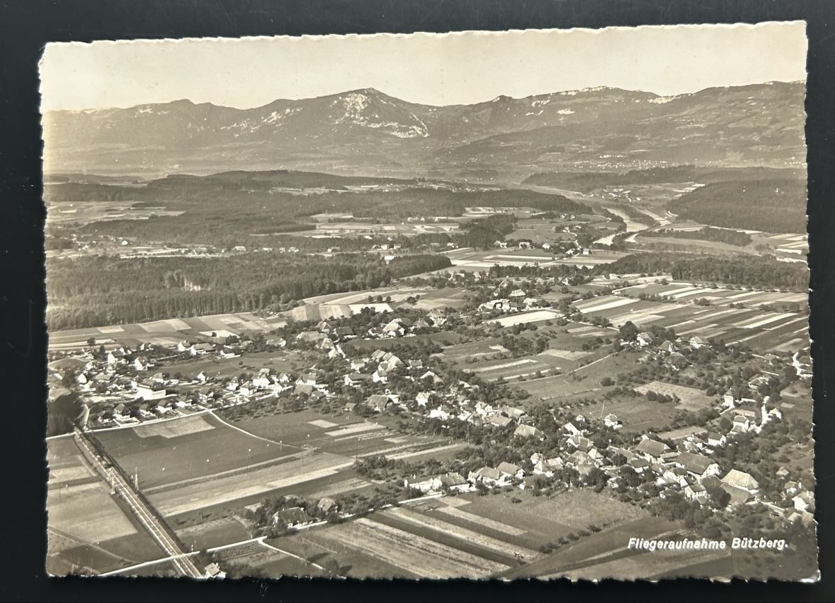 Cartoline postali: Flugaufnahme Bützberg – Usato da Horw venduto da Tellbub