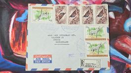 CL32 Enveloppe + Timbre Liban 1968