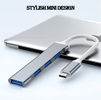 4Port USB 3.0 Hub USB Hub High Speed Typ-C Splitter 5Gbps