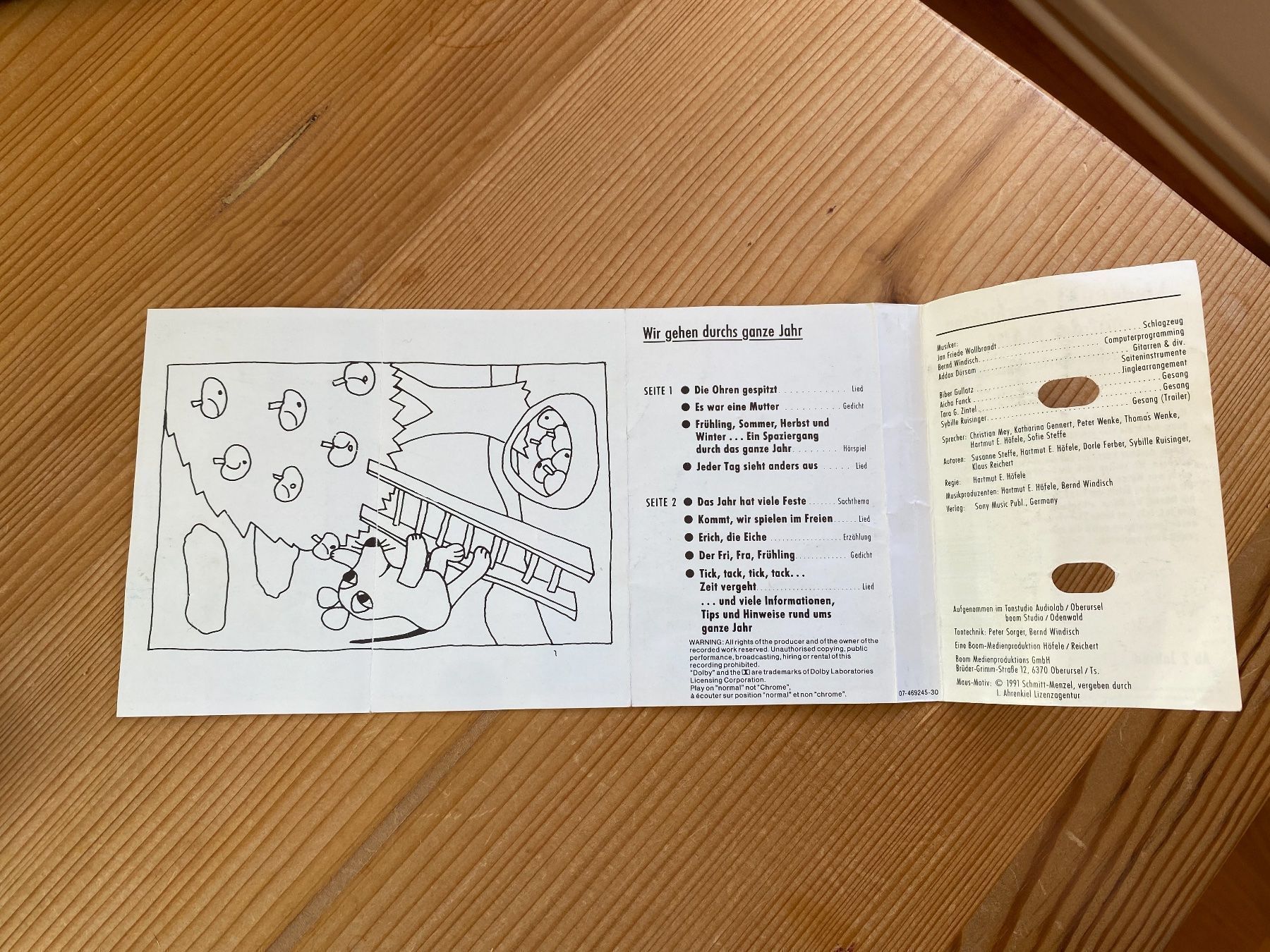 Kompaktkassetten: Kassette - Geschichten mit der Maus (6) – Gebraucht aus St.Gallen von kingsamas 4