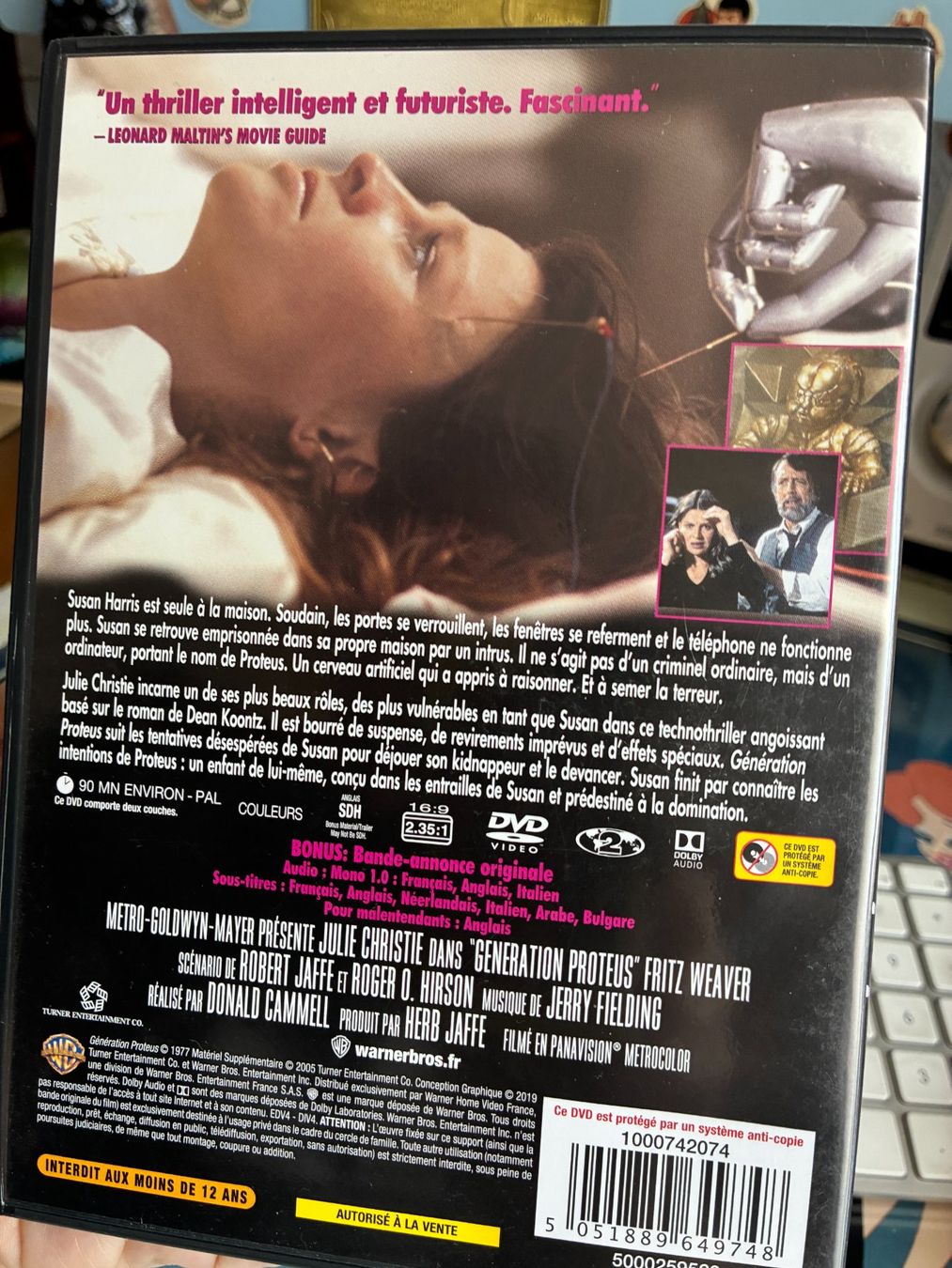 Tutti i DVDs: Génération Proteus - Demon Seed (1977, DVD, SF) – Usato da Vevey venduto da zecollector 1