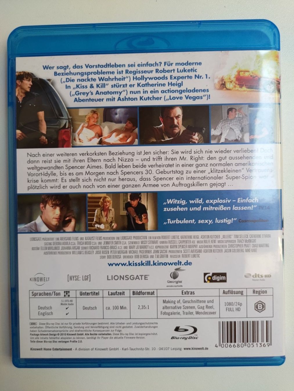 Tutti i DVDs: Kiss & Kill – Usato da Liestal venduto da Kratzilla 2