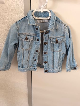 Kinder Jeans Jacke Zara 86