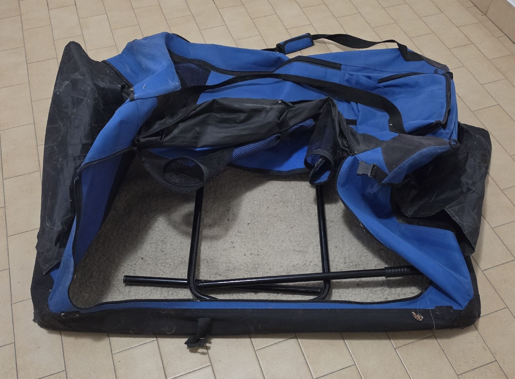Gabbie, trasporto & Sicurezza: caisse de transport pour Chien. – Usato da Bevaix venduto da Nounoursch 4