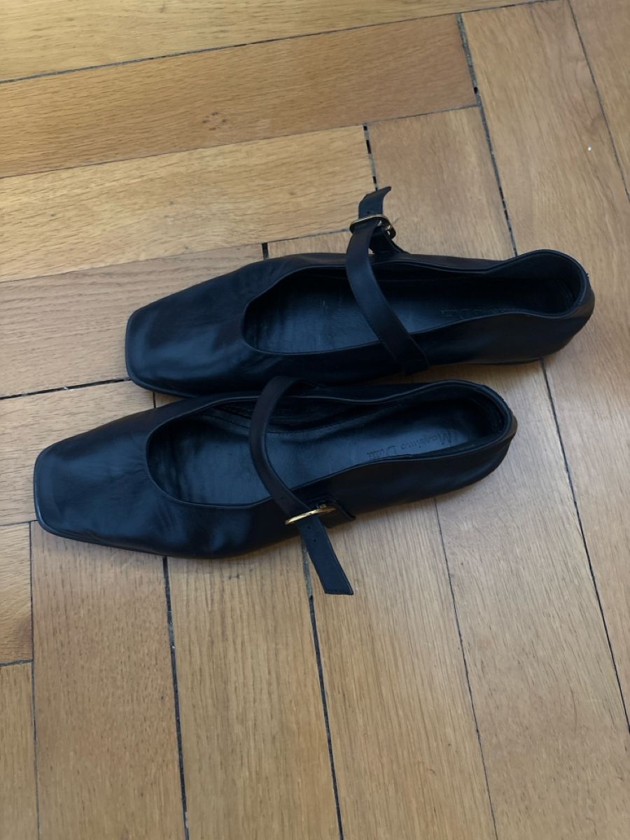 Massimo Dutti Chaussures femmes: massimo dutti leather ballerinas – D'occasion à Genève par ram_68rc
