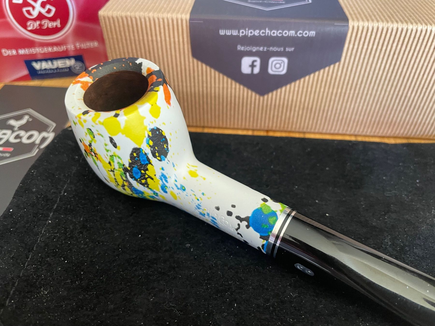Pipe & Accessori: CHACOM PISTACHE 185 TABAKPFEIFE – Nuovo (secondo la descrizione) da Egg b. Zürich venduto da underworld