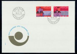 FDC 1974, nicht zusammenhängend, 150.-