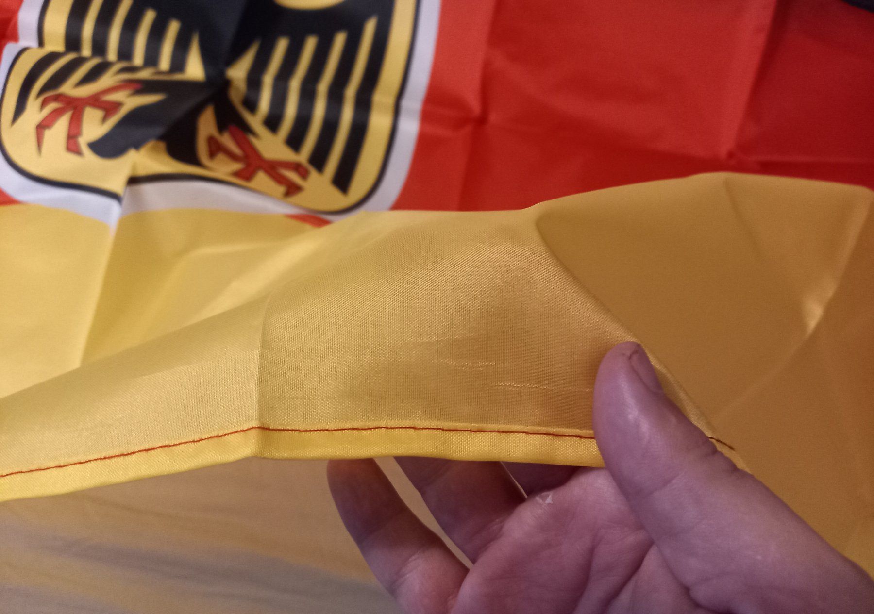 Fahnen: 3x Flagge Deutschland - Drapeau Allemagne – Neu und originalverpackt aus Bussigny von NATURALO 3