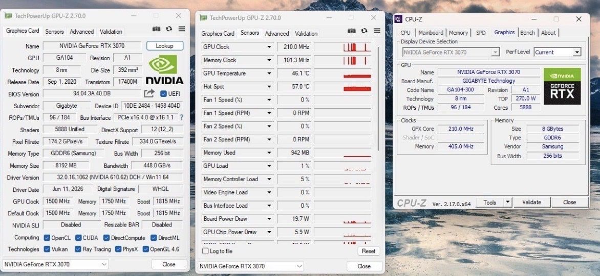 Nvidia Schede grafiche: Carte graphique gigabyte vision RTX 3070 OC 8gb – Usato da Lausanne venduto da Lemanchot 5