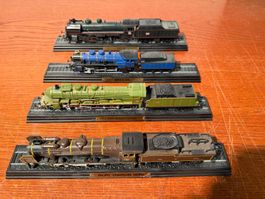 Lot 4 locomotives miniatures trains réduits 1:87 HO état ...