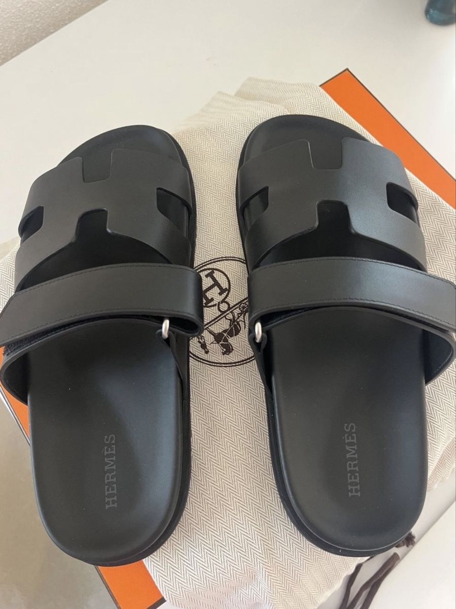 Hermès Scarpe da donna: Hermès Sandalen, schwarz, Gr. 37 – Usato da Wittenbach venduto da janine37 3