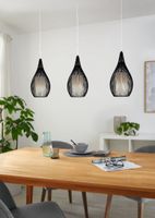 RAZONI Pendelleuchte, Schwarz, Dreifach - Top Zustand!