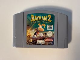 Nintendo 64 Rayman 2 The Great Escape Spiel