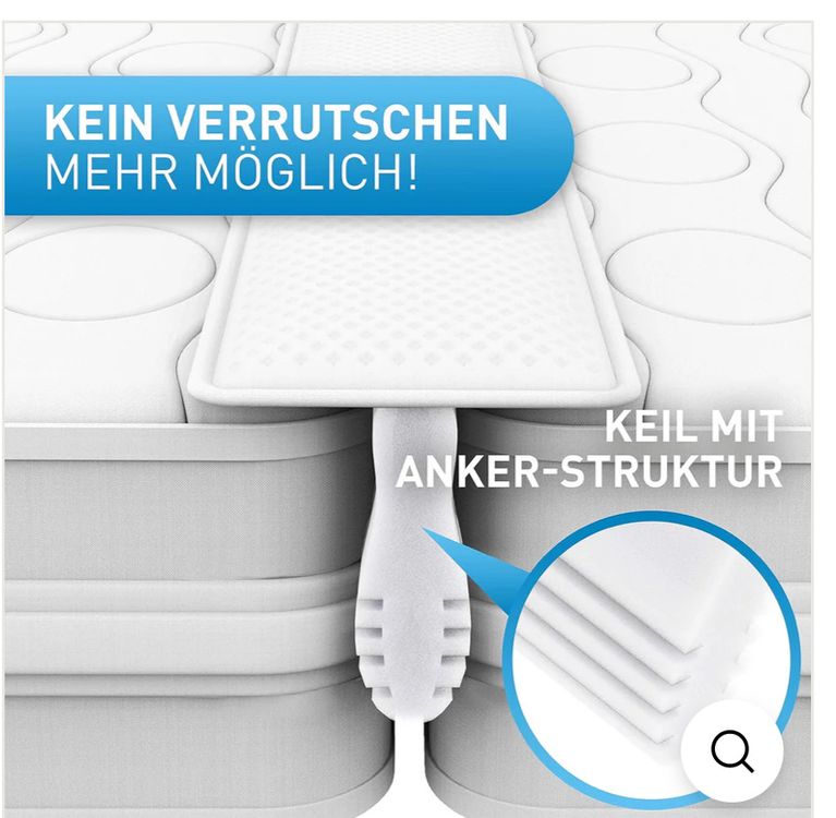 Liebesbrücke Für Matratzen 180x200 - Lückenfüller Mit Spanngurt