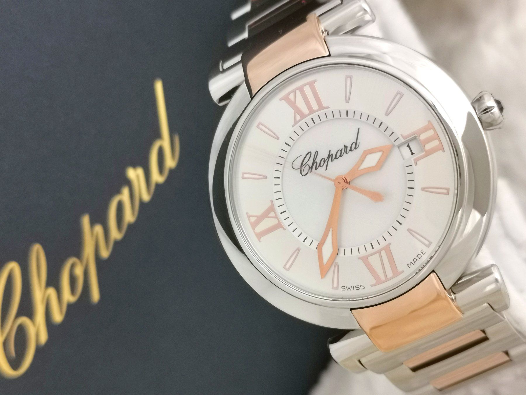 Chopard Orologi: Chopard Imperiale 18K Gold neuwertig mit Papiere ref.8532 – Nuovo (secondo la descrizione) da Nottwil venduto da Kaufen003 5