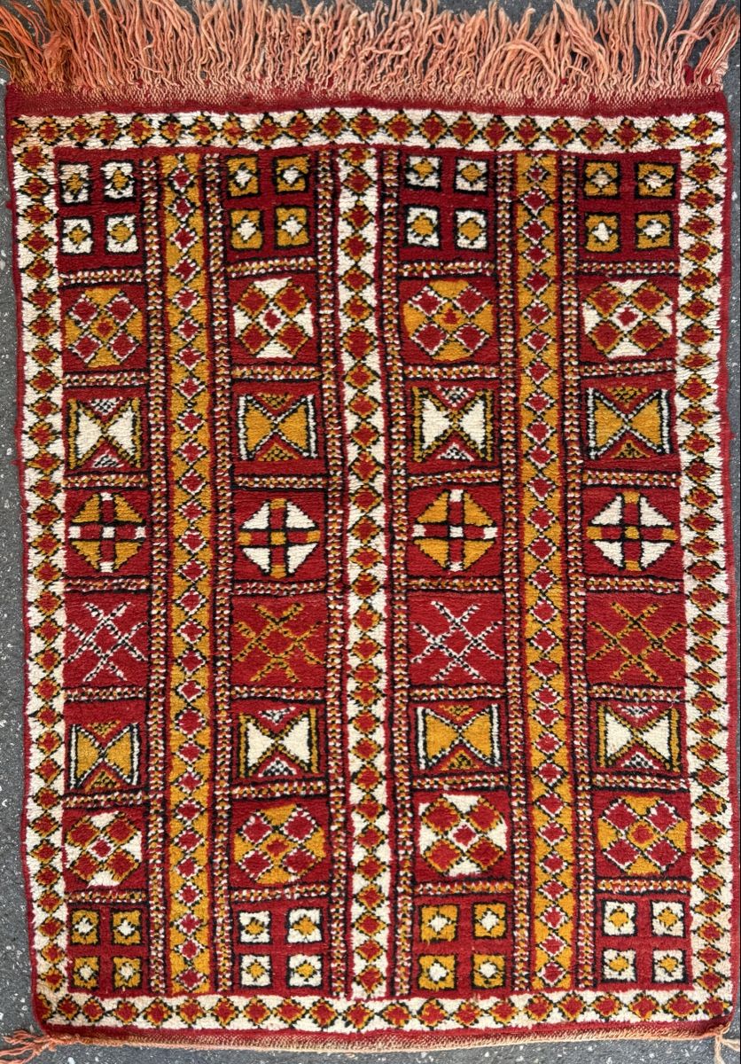 Teppiche: Handgeknüpfter Teppich 110x84.cm – Gebraucht aus Büron von Filadefia-888