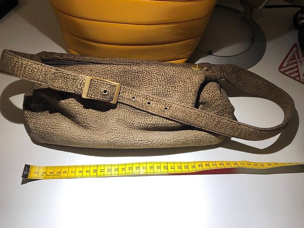 Borse da donna: Borbonese vintage originale  pelle scamosciata morbida – Usato da Grancia venduto da angela18787