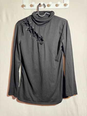 Schwarzer Pullover Gr. M