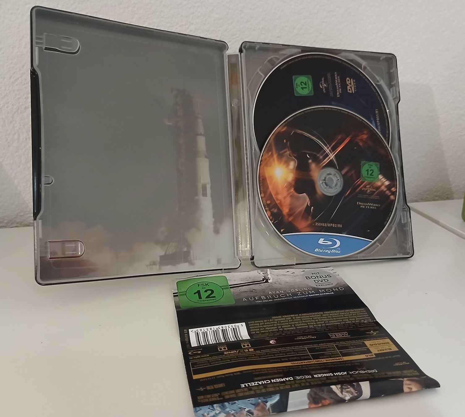 Tutti i DVDs: First Man-Bluray Steelbook – Nuovo (secondo la descrizione) da St. Margrethen SG venduto da SamusAran 2