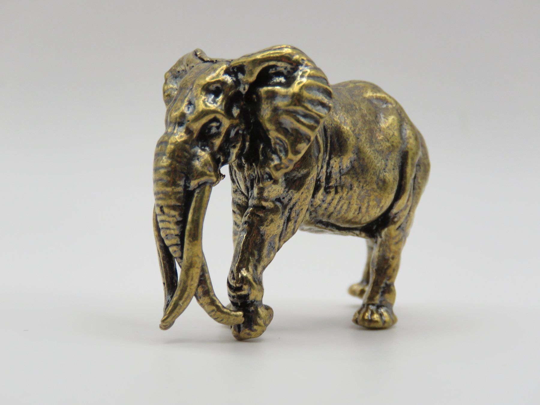 Figuren: ELEFANT - Messing Figur - Dekoration - 5x2,5cm – Neu und originalverpackt aus Grenchen von Yamahwildstar16 1