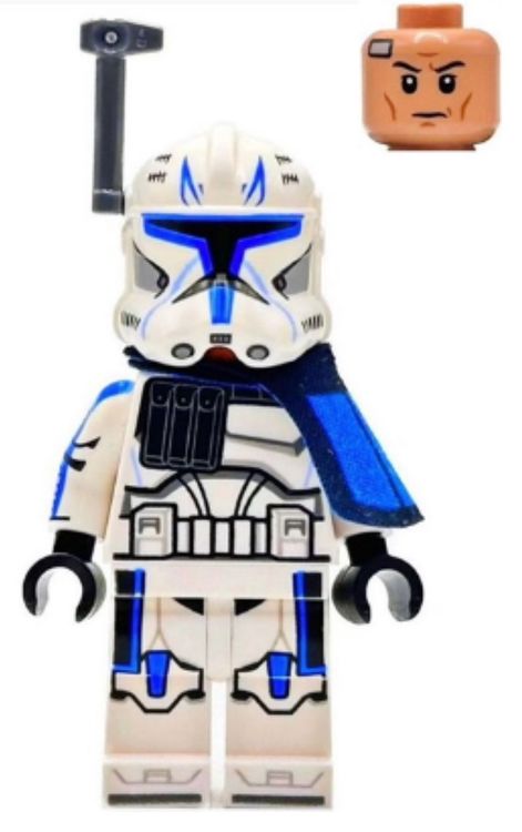 Lego Captain Rex sw1315 Minifigur 501st Legion (Phase 2) (Neu (gemäss ...