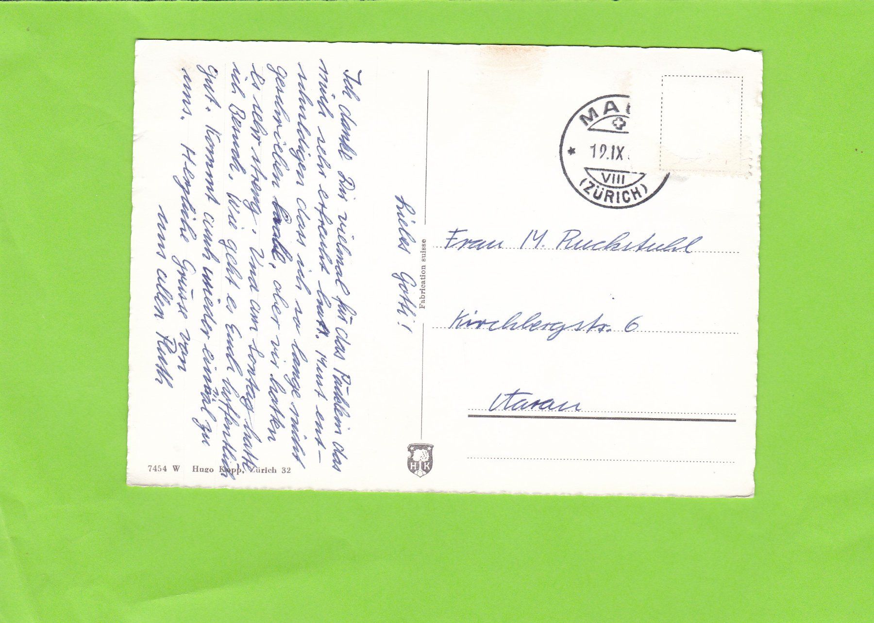 Cartes postales: Maur am Greifensee – D'occasion à St. Peterzell par neckertal 1