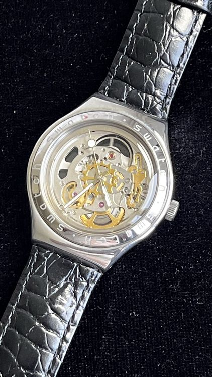 Swatch Montres: Swatch Automatik Herrenuhr Skeleton Optik – D'occasion à Grenchen par chththl