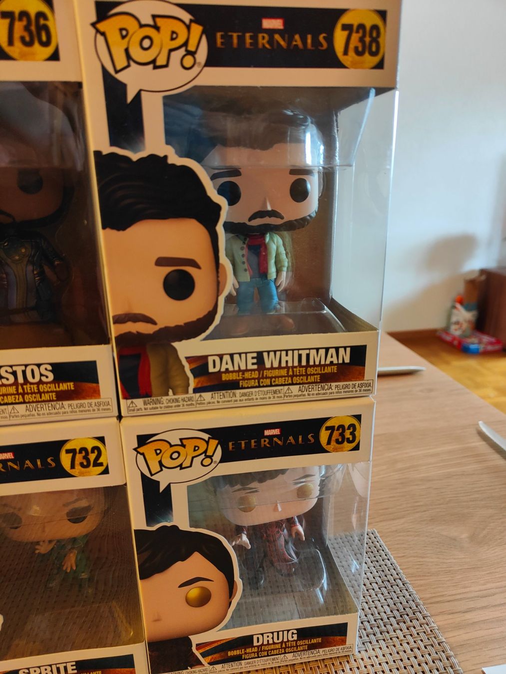 Funko Statuette: POP Marvel Les Éternels Eternals Pack – Nuovo e nell'imballaggio originale da Broc venduto da jcr_5cqy 1