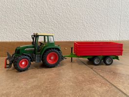 SIKU Fendt Farmer 411 mit Tandemkipper