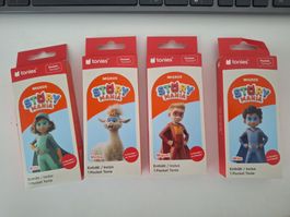 4x Tonie Migros Story Mania NEU – Millie Melba Miguel Mike