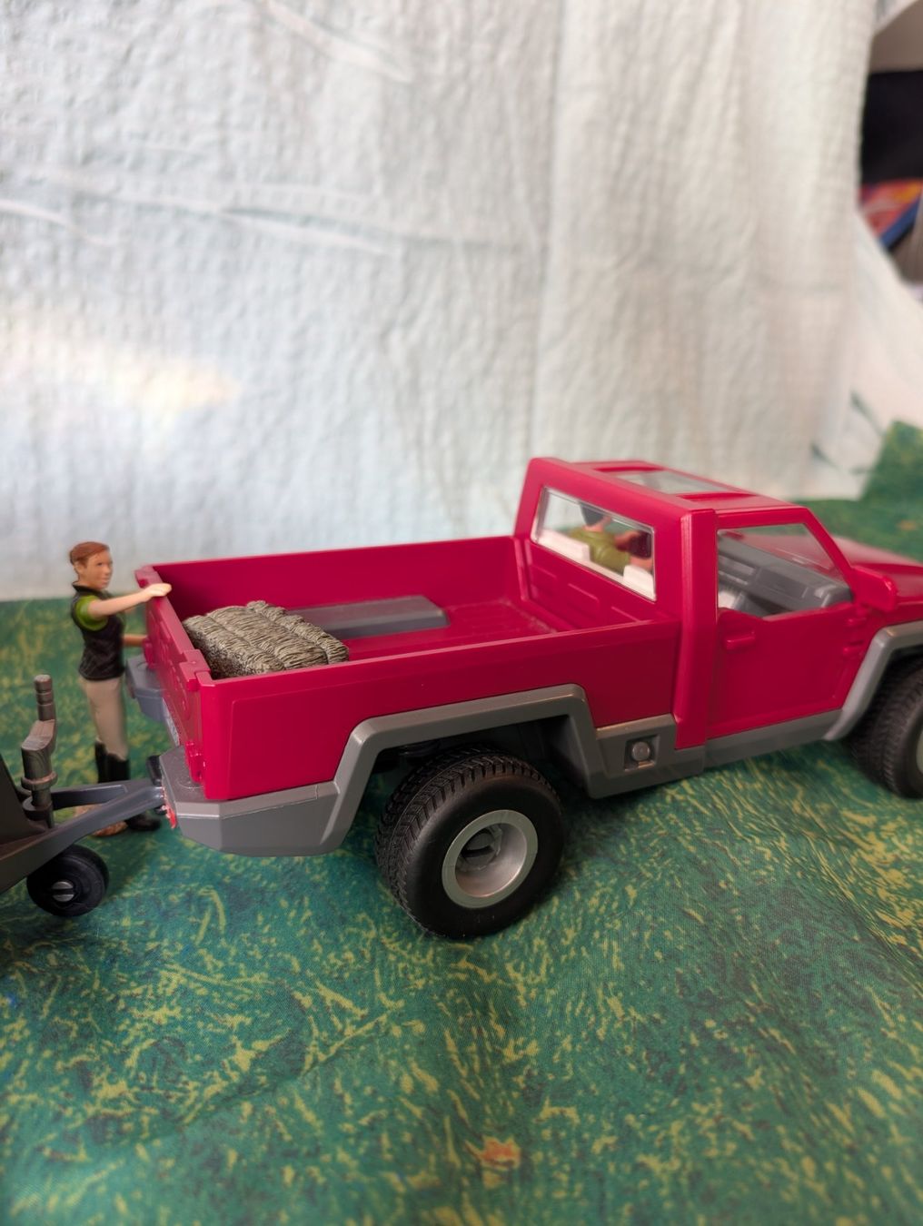 Schleich Spielzeuge: Schleich Pick-Up mit Pferdeanhänger – Gebraucht aus Bad Ragaz von Primzahl79 4