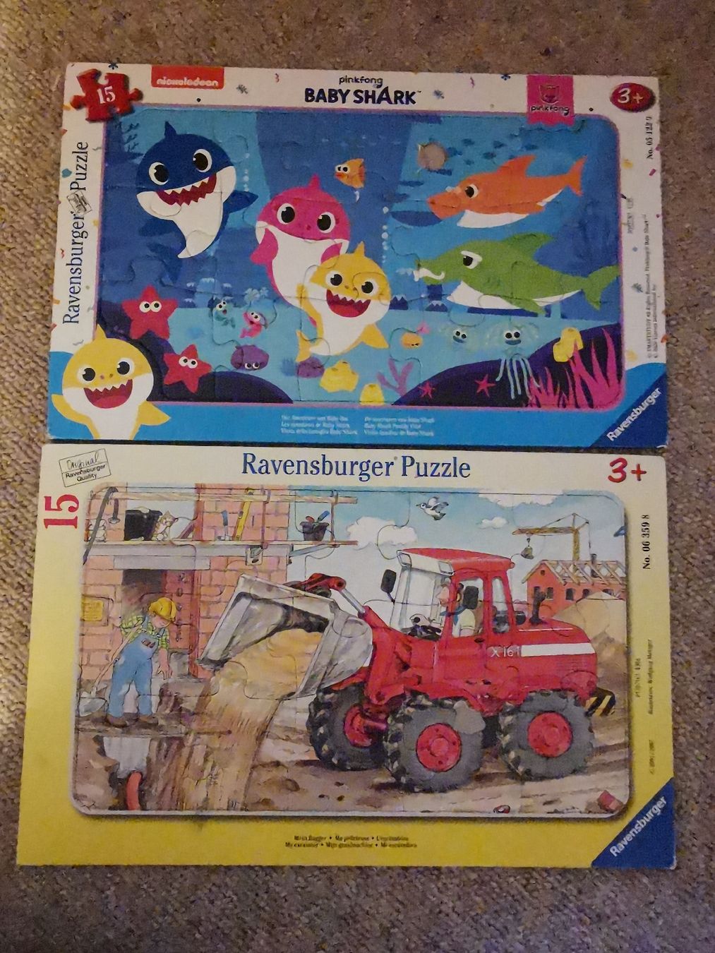 Puzzle: Ravensburger 15 Teile Puzzle 2x – Usato da La Tanne venduto da Sabine86be