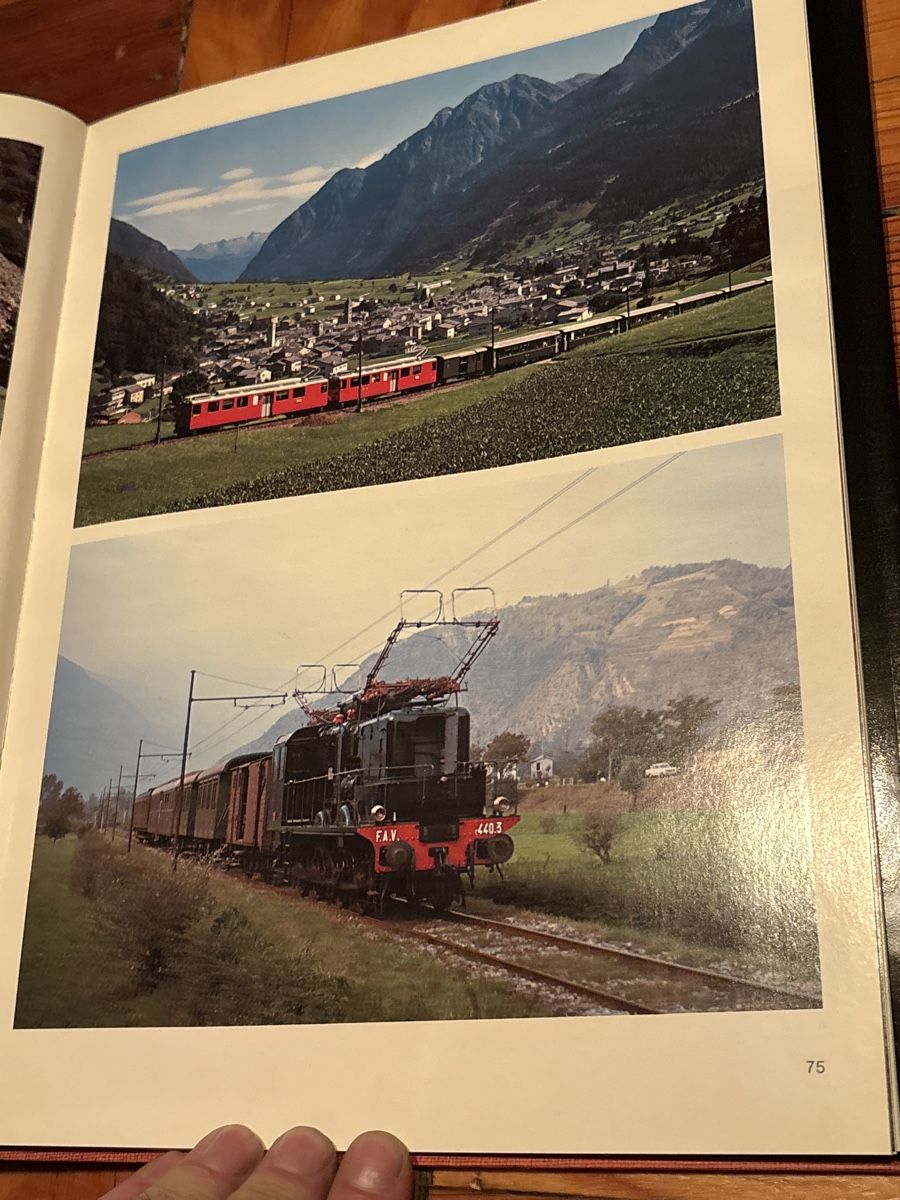Bücher: Les grands trains des Alpes – Neu (gemäss Beschreibung) aus Troistorrents von Patalax 5