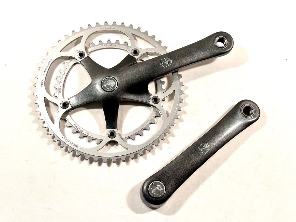 Pédalier Campagnolo Croce D'Aune B040 – Pantographié – 170 Mm – Double Plateau – Italie