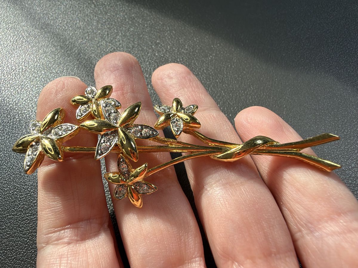 Broches & Aiguilles: Vintage Brosche Luxus Modeschmuck   – D'occasion à Lamone par LaCantinaMagica 4