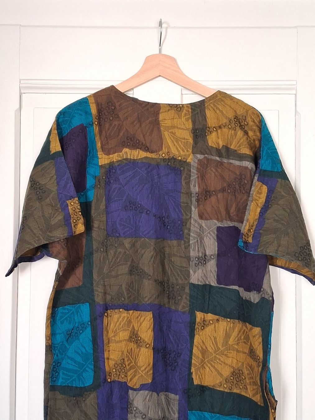 Max Mara Vestiti: Vintage Max Mara Kleid, Patchwork Look, Sommer, Gr. M – Usato da Ried-Brig venduto da Zzyzx 3