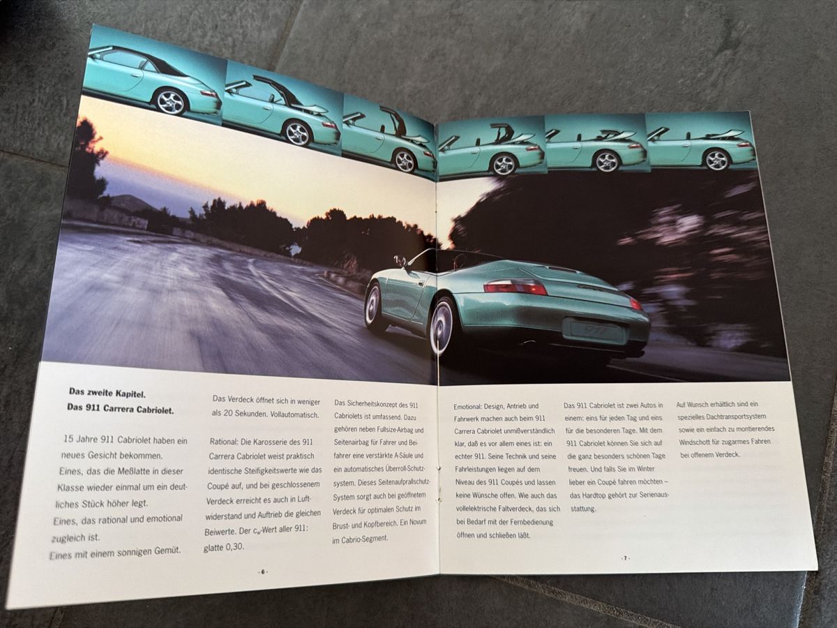 Porsche Documenti: Porsche Broschüre: Die Modelle – Usato da Wolfwil venduto da Rolex1 3