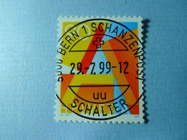 1999 Einzelausgabe A-Post 887 ET Vollstempel Schanzenpost