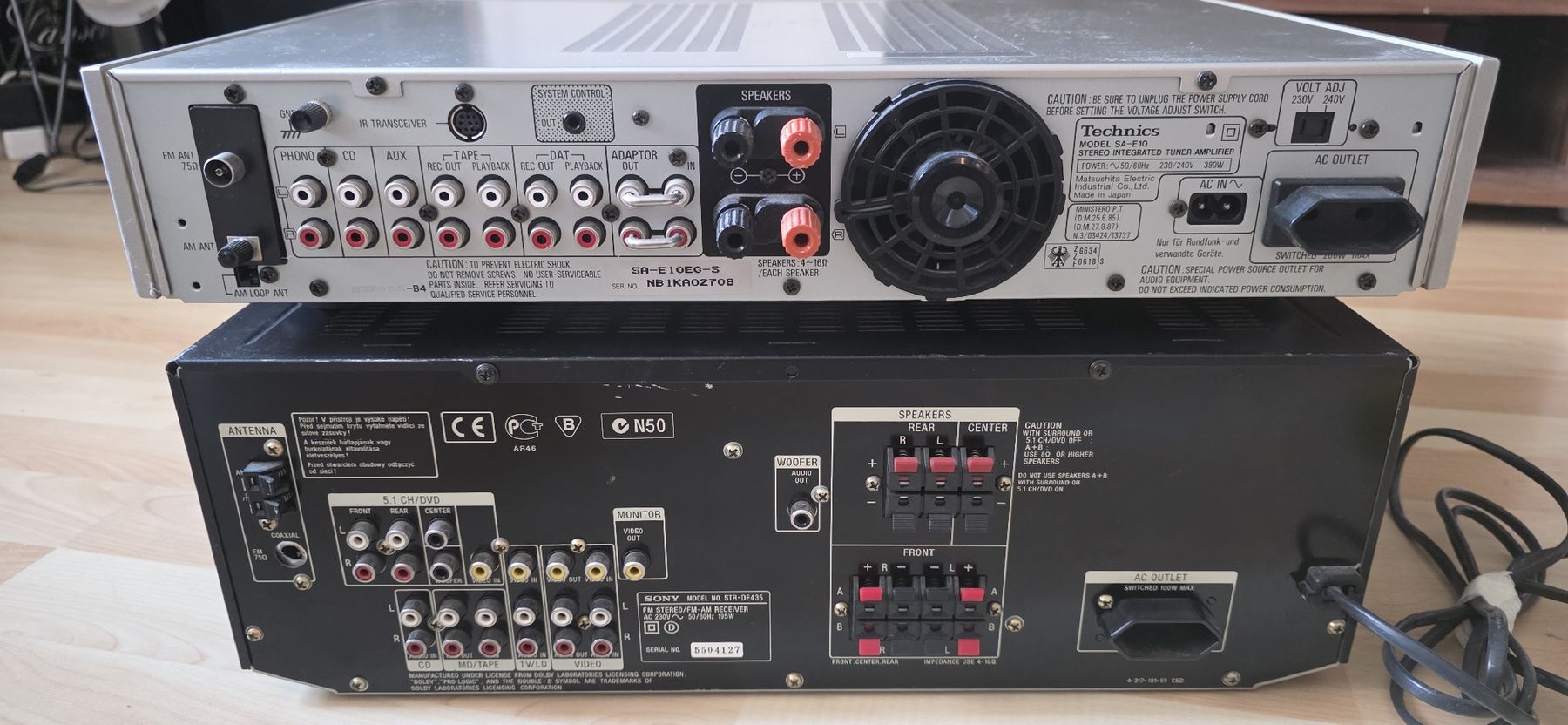 Sony Amplificatori: SONY and TECHNICS amplifier with T&A speaker – Usato da Chur venduto da ACE18 2